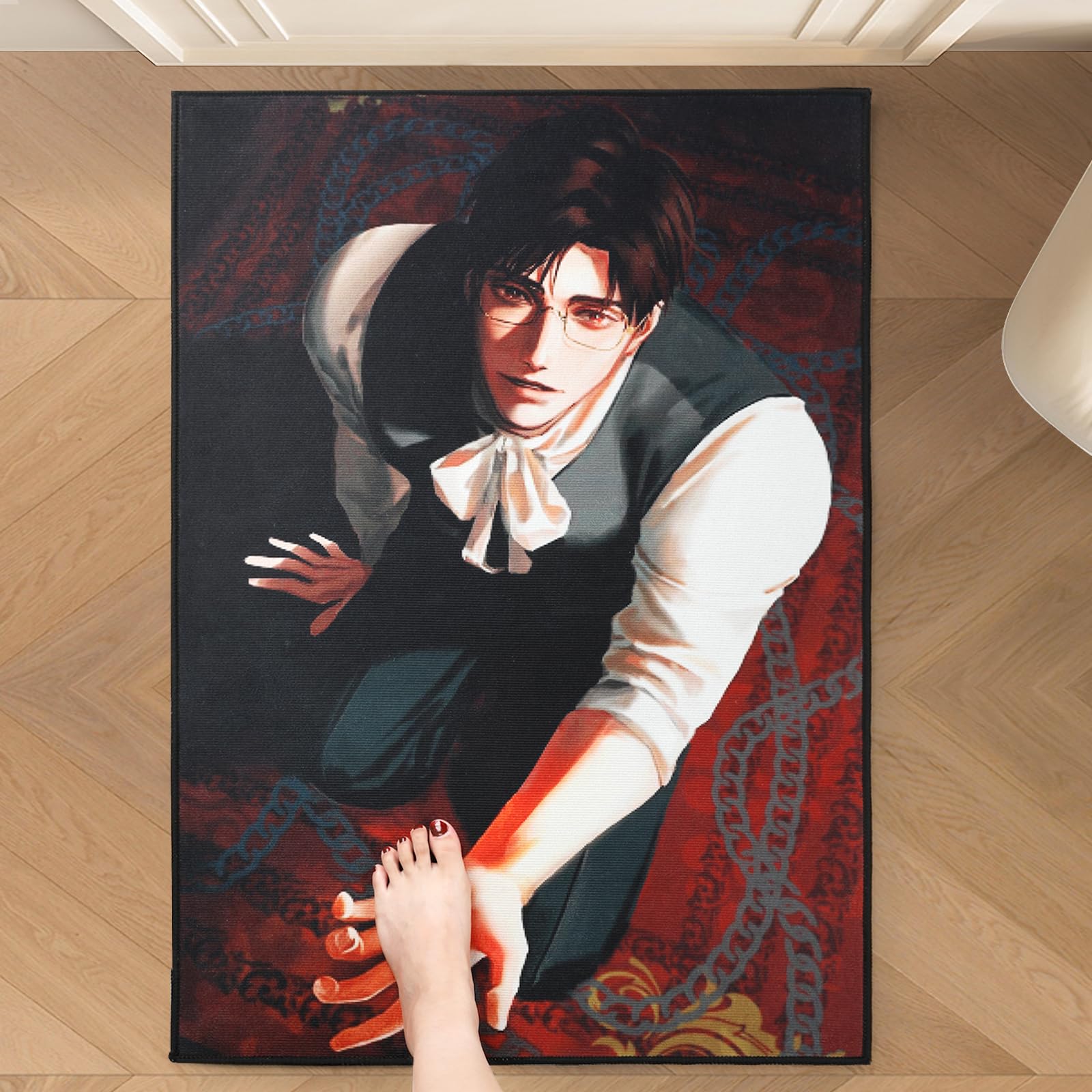 Amazon.com: OtNiap Anime Rugs, Male Servant Rug, Soft Indoor Anime-Inspired  Non-Slip Mats, Decorative Mat for Living Room, Gaming Room, Bedroom – Add a  Touch of Romantic Charm to Your Home Space 36"