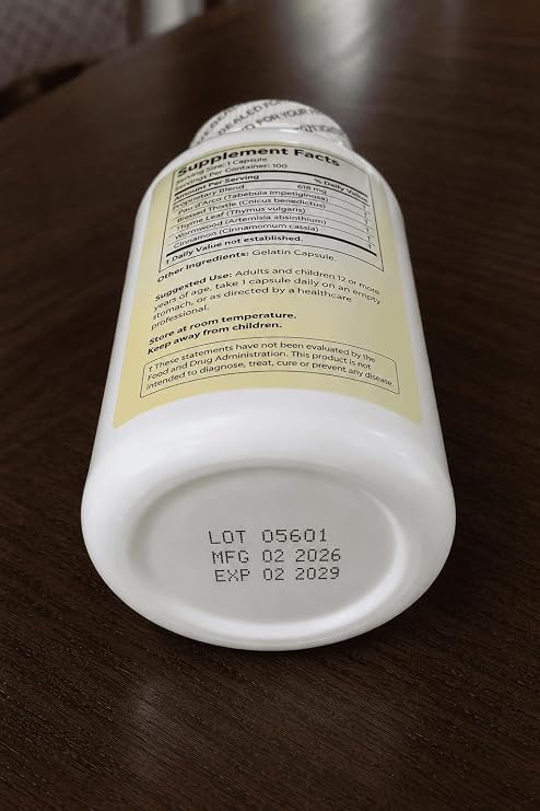 Dr Clark Store Bug Buster Microbiome Balance Formula, 620 mg, 100 Capsules