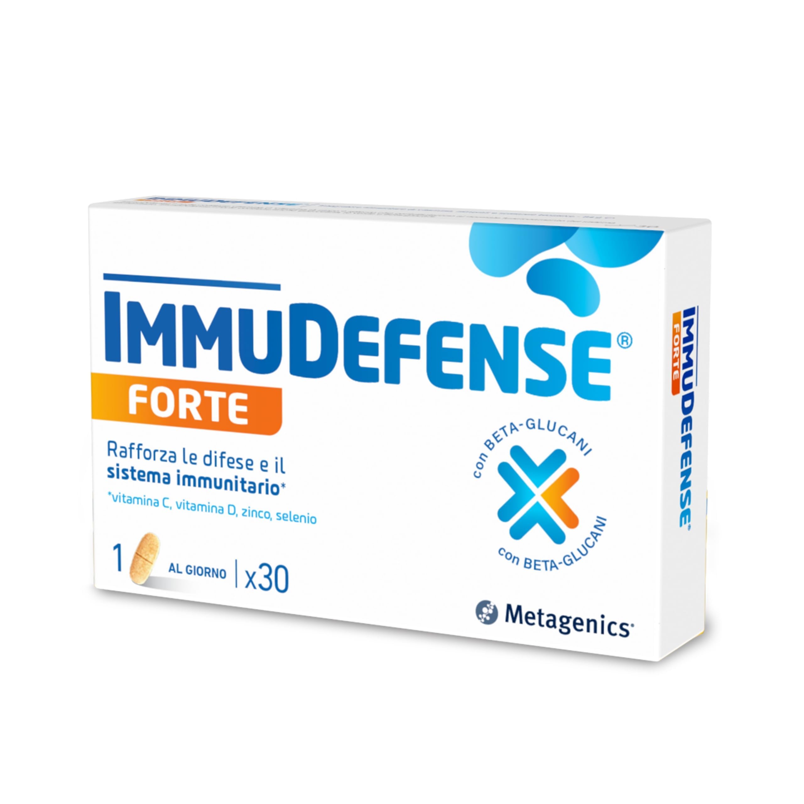 ImmuDefense Forte - Sostiene le Difese e il Sistema Immunitario - 30 Compresse