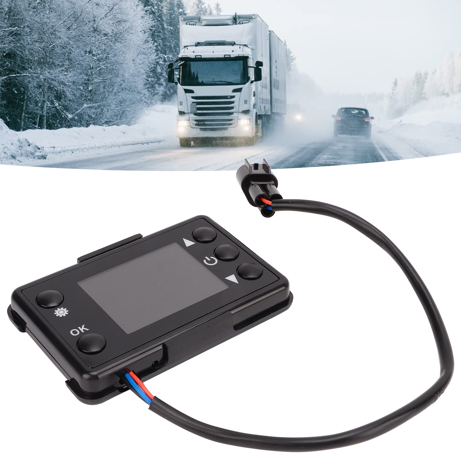 Sterownik Ogrzewania Postojowego, Ogrzewanie Postojowe 12 V/24 V Monitor LCD Przełącznik Pilota Zestaw do Samochodów Ciężarowych Pojazdy Statki