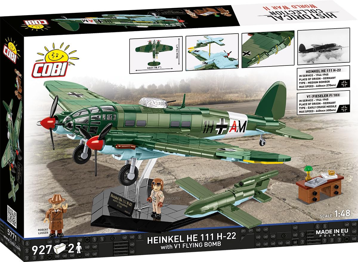 HEINKEL He 111 H-22 with V1 (Fieseler Fi 103) Scale 1:48