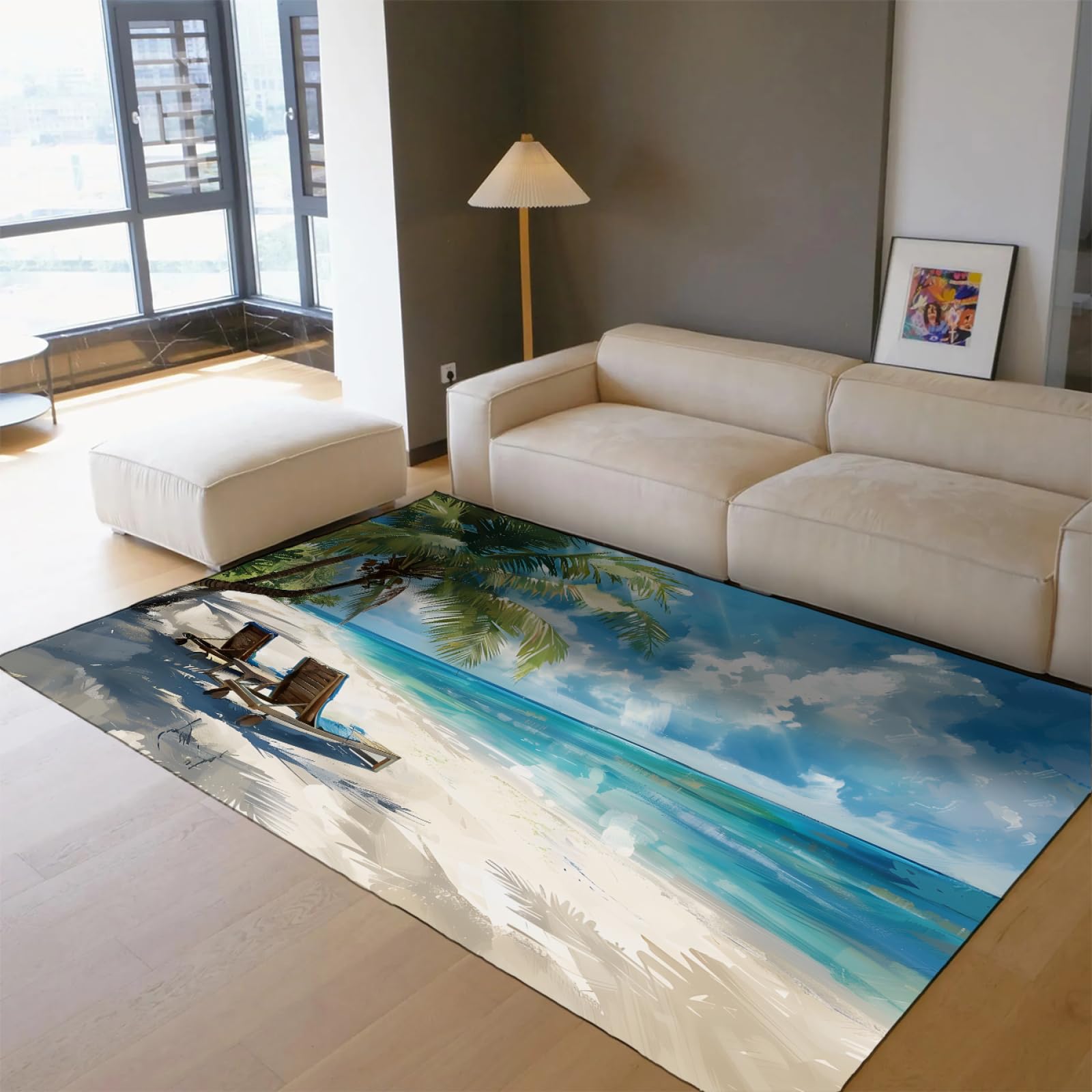 Tapis de chevet lavable et moquette de sol moderne antidérapante bébé