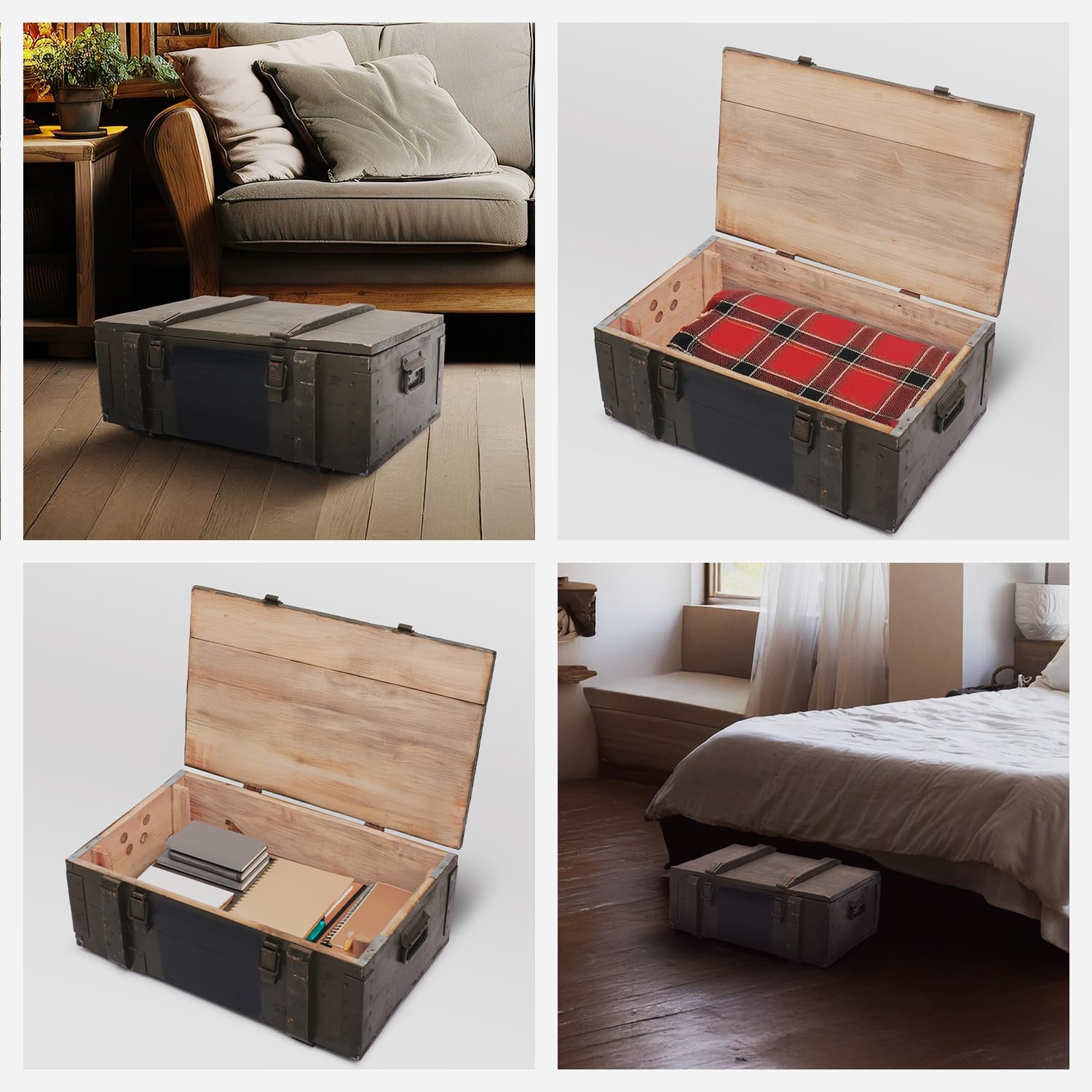 Military Footlocker Chest, 26