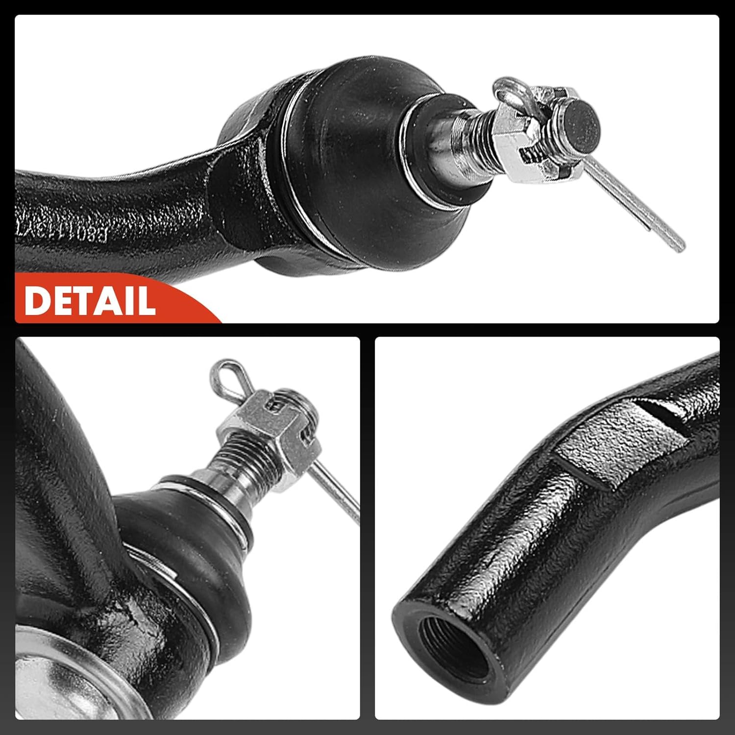 A-Premium 2 x Front Outer Tie Rod Ends, Compatible with Lexus ES300h, ES350, 2013 2014 2015 2016 2017 2018