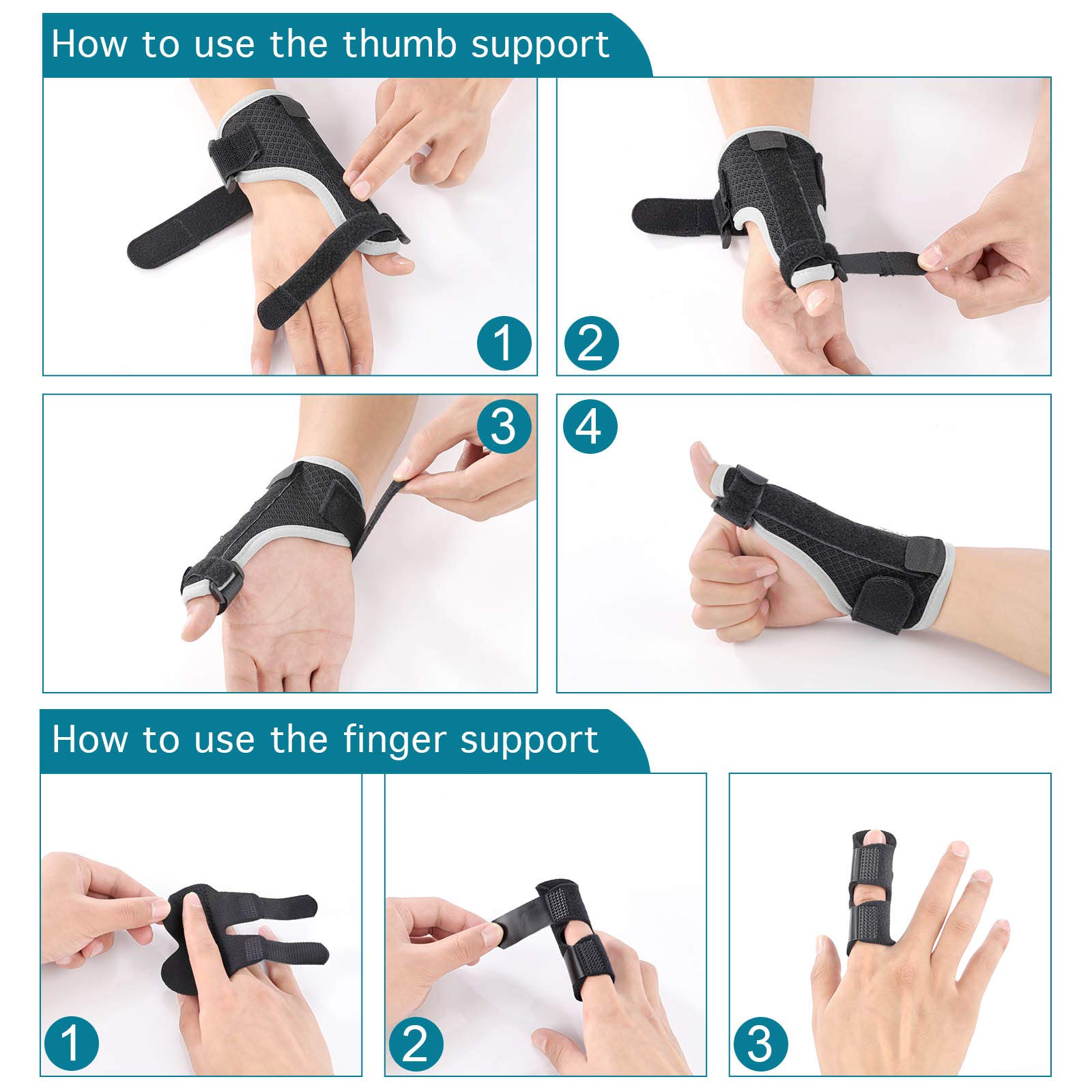 Thumb Splint Brace and Finger...B0915XTSSC