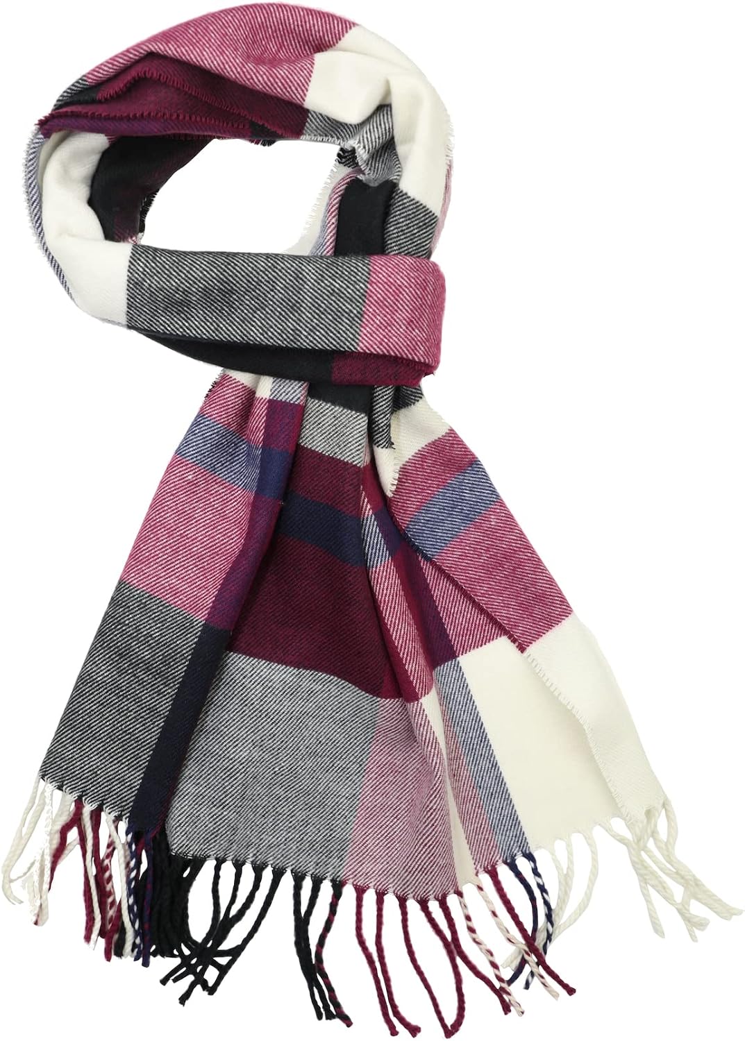 Achillea Cashmere Feel Tartan Plaid Scarf - Classic Winter Scarf for Men & Women, Scottish Heritage Holiday Gift - Image 2