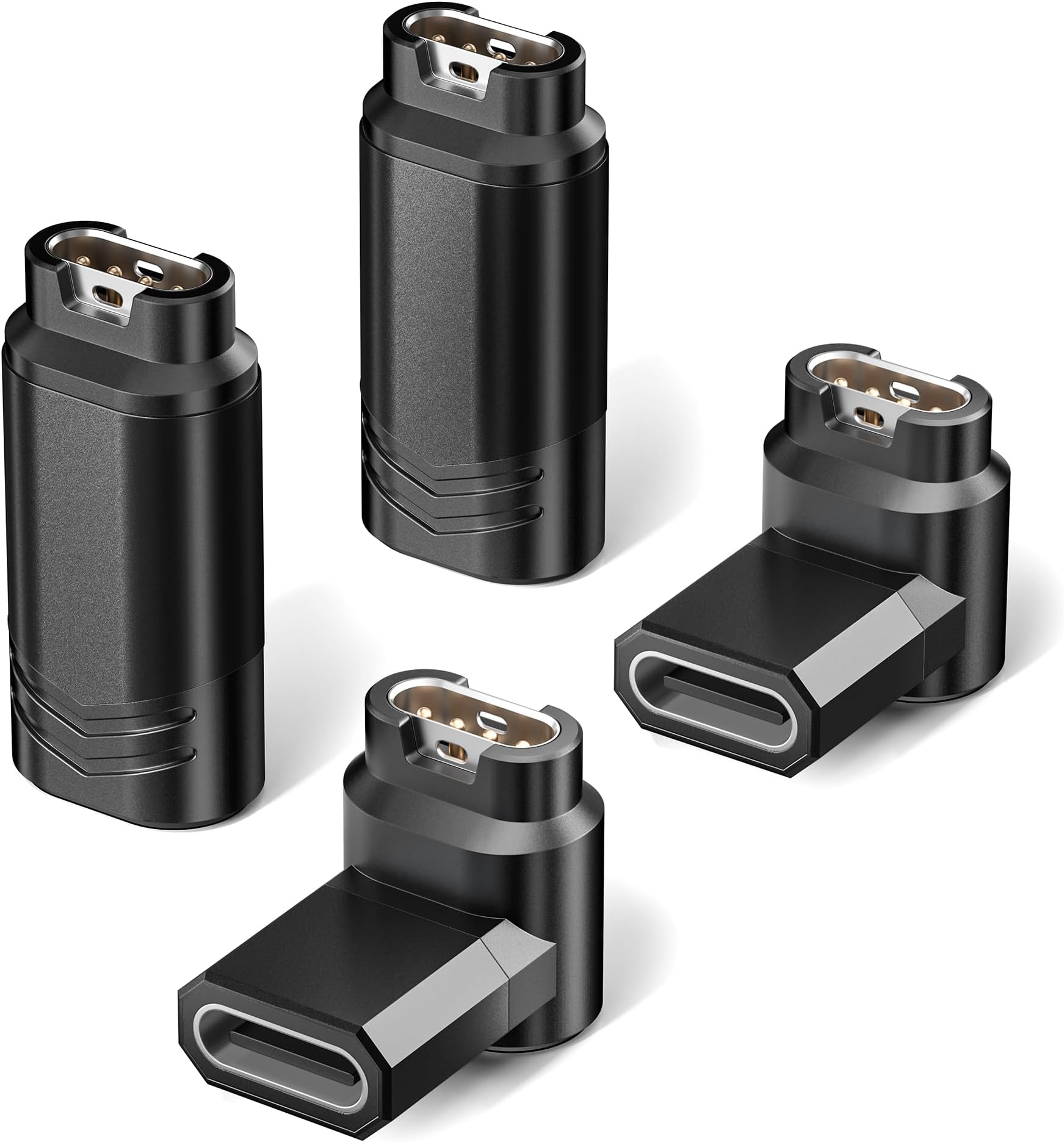 Itramax Charger Cable Adapter for Garmin Watch 4Pack,Type C USB Cable Charger for Fenix 8 7 6 7X 6X Pro Plus,Forerunner 970 965 265 955 255,Instinct,Approach S70 S62,Venu X1,Vivoactive,Tactix 8,Quatix