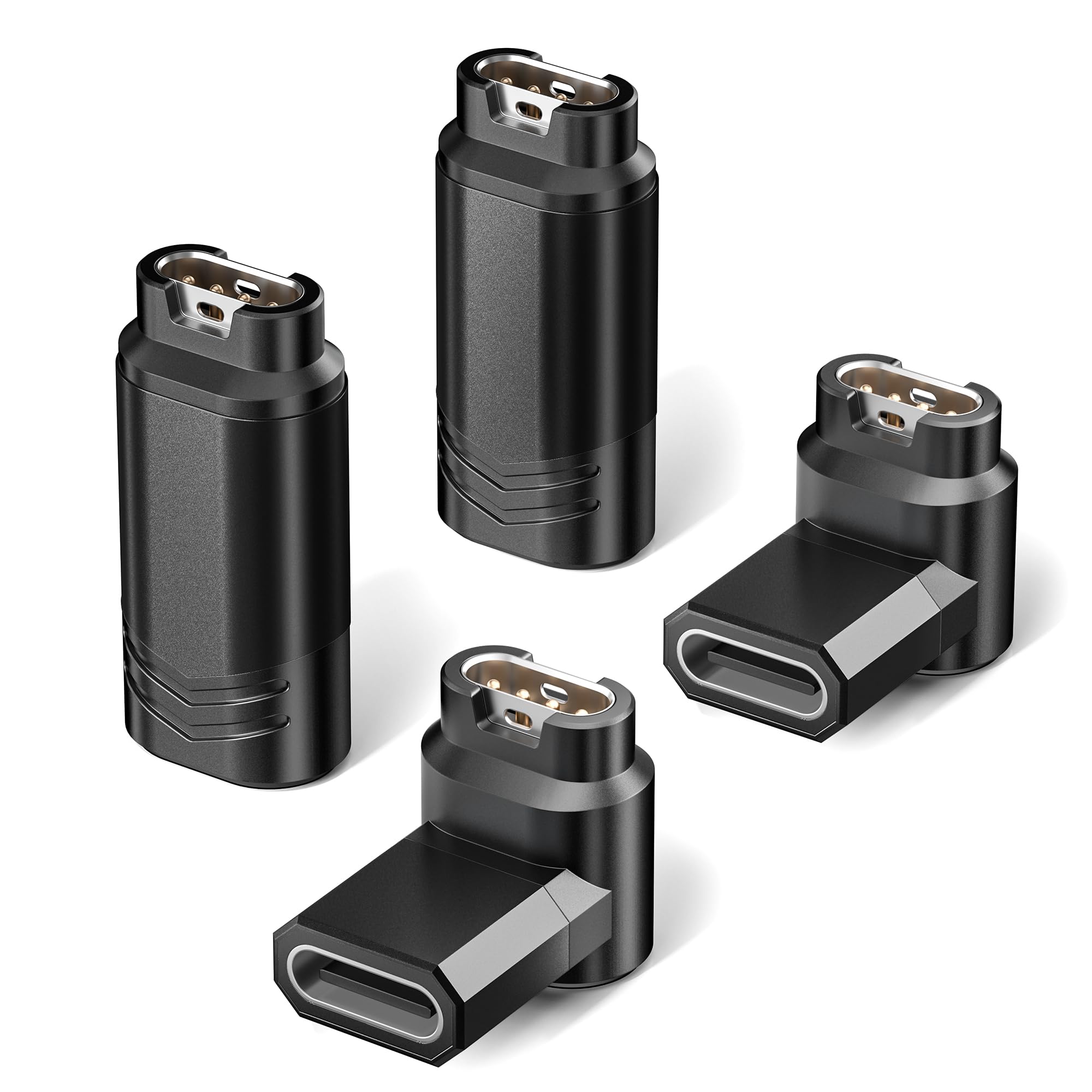 Itramax Charger Cable Adapter for Garmin Watch 4Pack,Type C USB Cable Charger for Fenix 8 7 6 7X 6X Pro Plus,Forerunner 970 965 265 955 255,Instinct,Approach S70 S62,Venu X1,Vivoactive,Tactix 8,Quatix