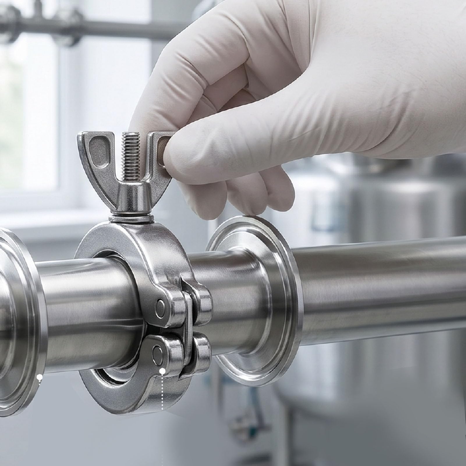Kit di Morsetti per Vuoto, KF25 O Ring in Acciaio Inox 304
