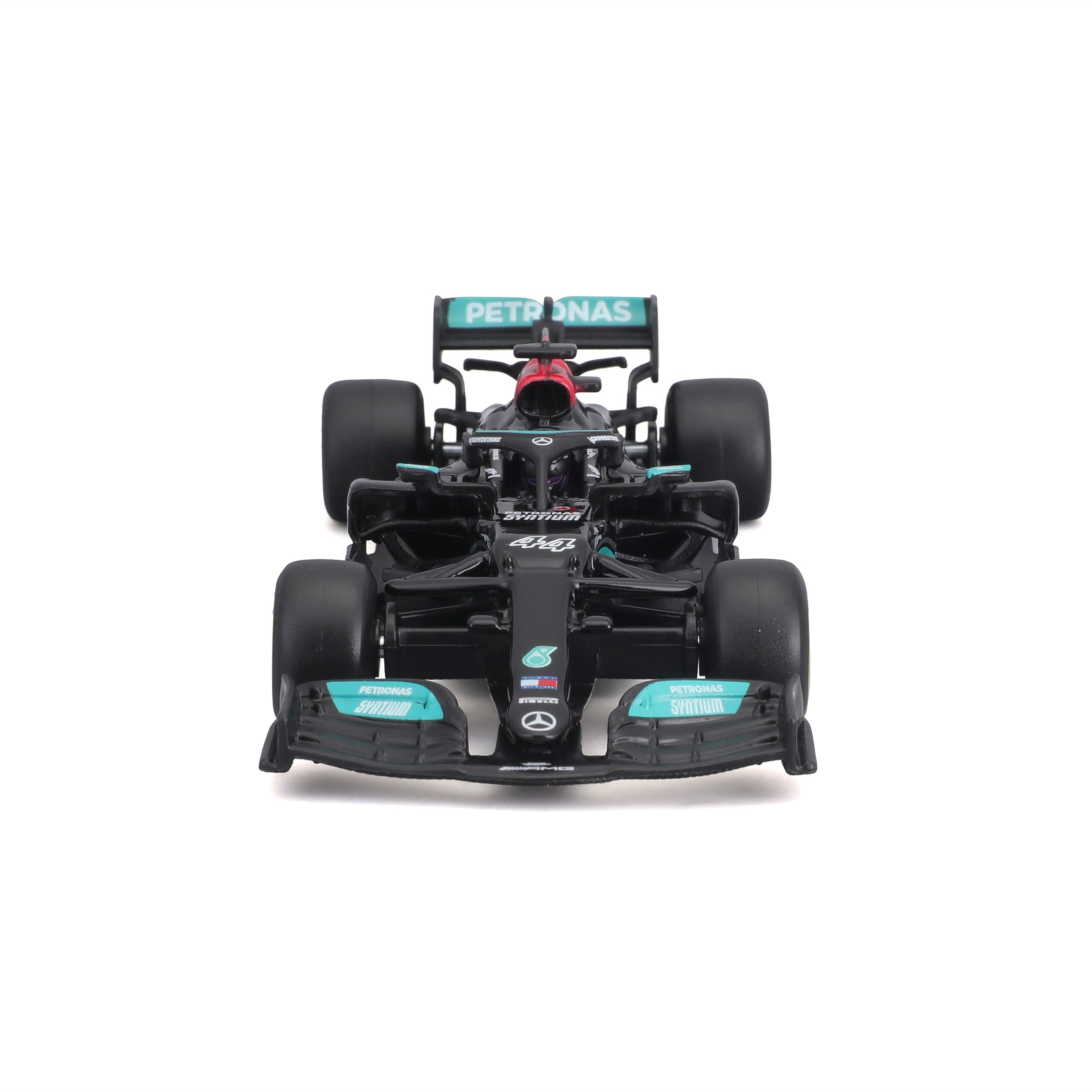 Miniatura F1 Mercedes Amg W12 Lewis Hamilton 2021 Acrílico 1/43
