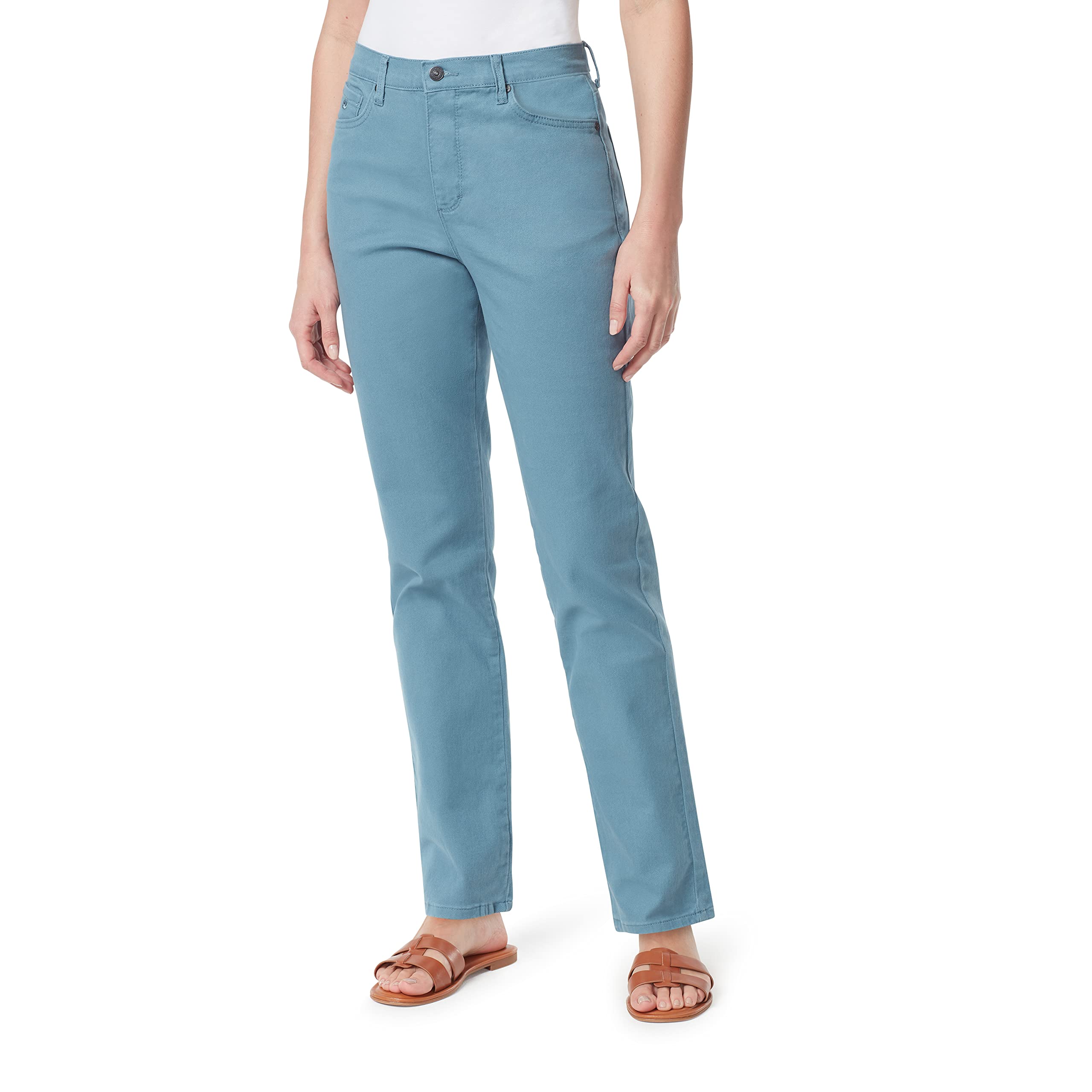 Gloria Vanderbilt Women's Amanda Classic High Rise Tapered Jean Plus