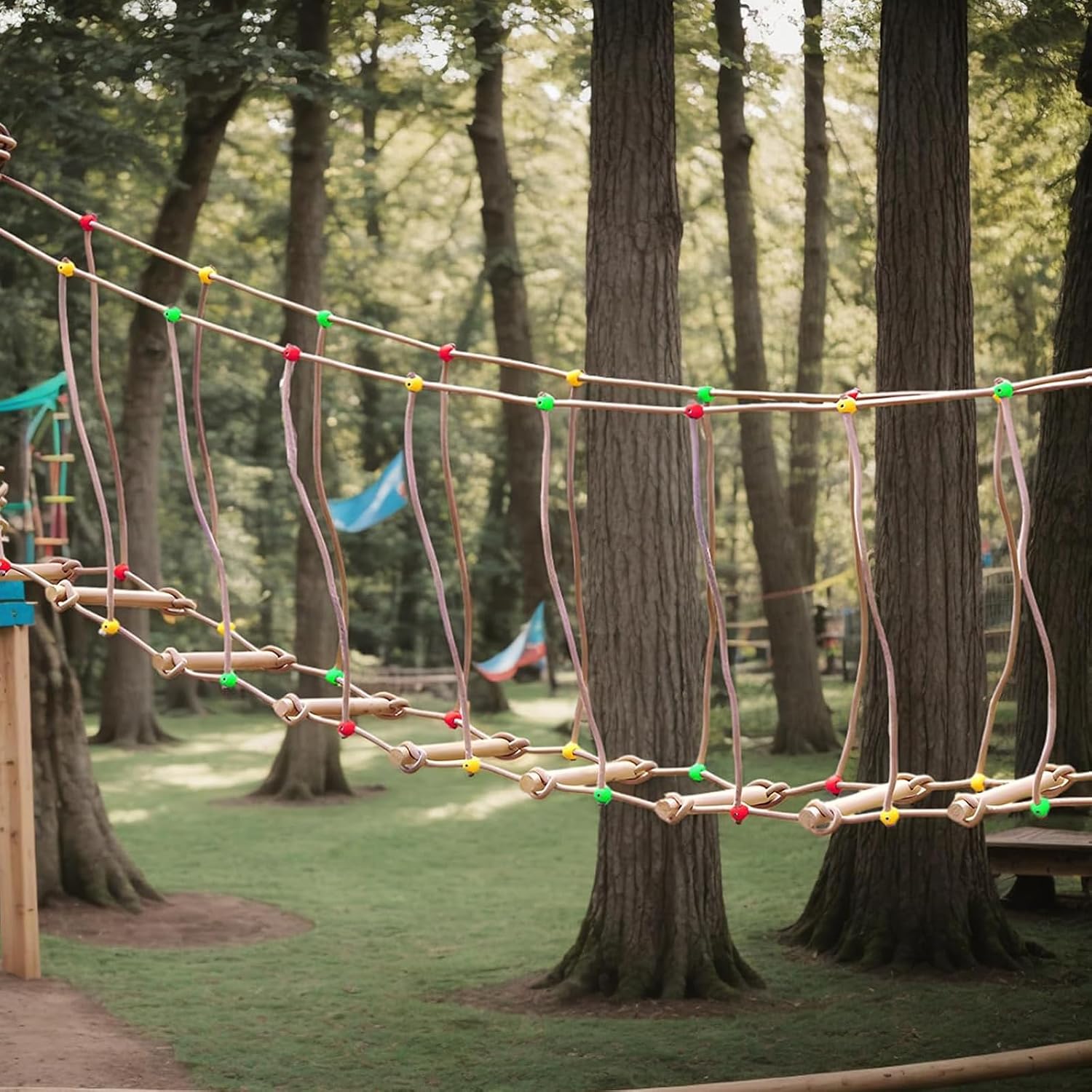 Outdoor Rope Bridge Ladder,4m/13.12FT