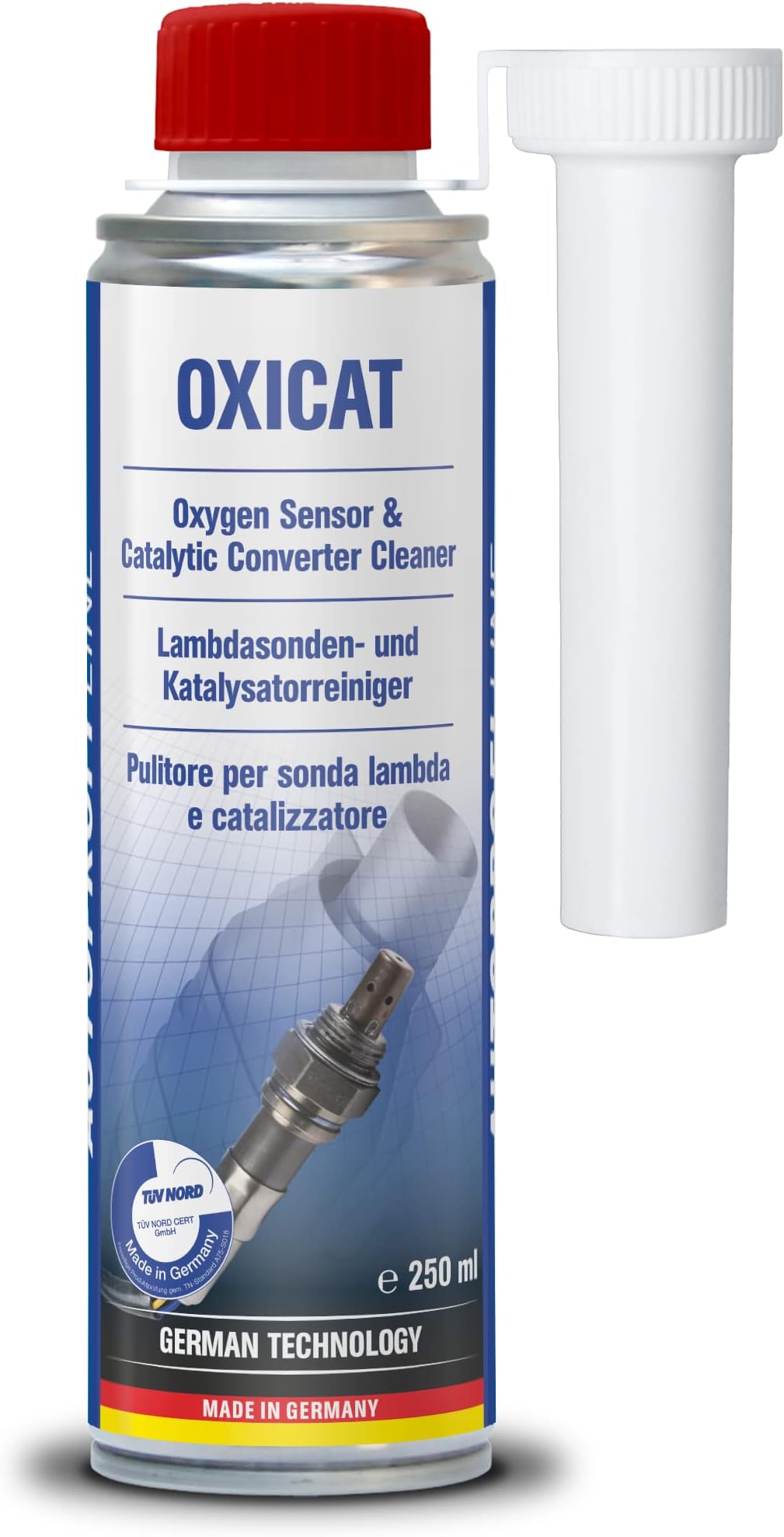 OXICAT Oxygen Sensor, Catalytic Converter, & Turbocharger Cleaner for Preventive Maintenance