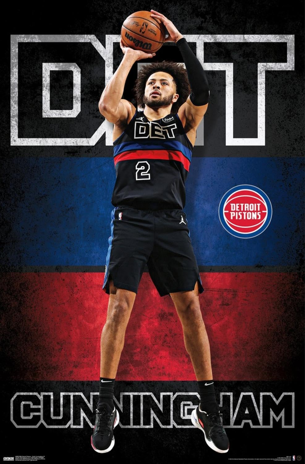 Amazon.co.jp: Trends International NBA デトロイトピストンズ