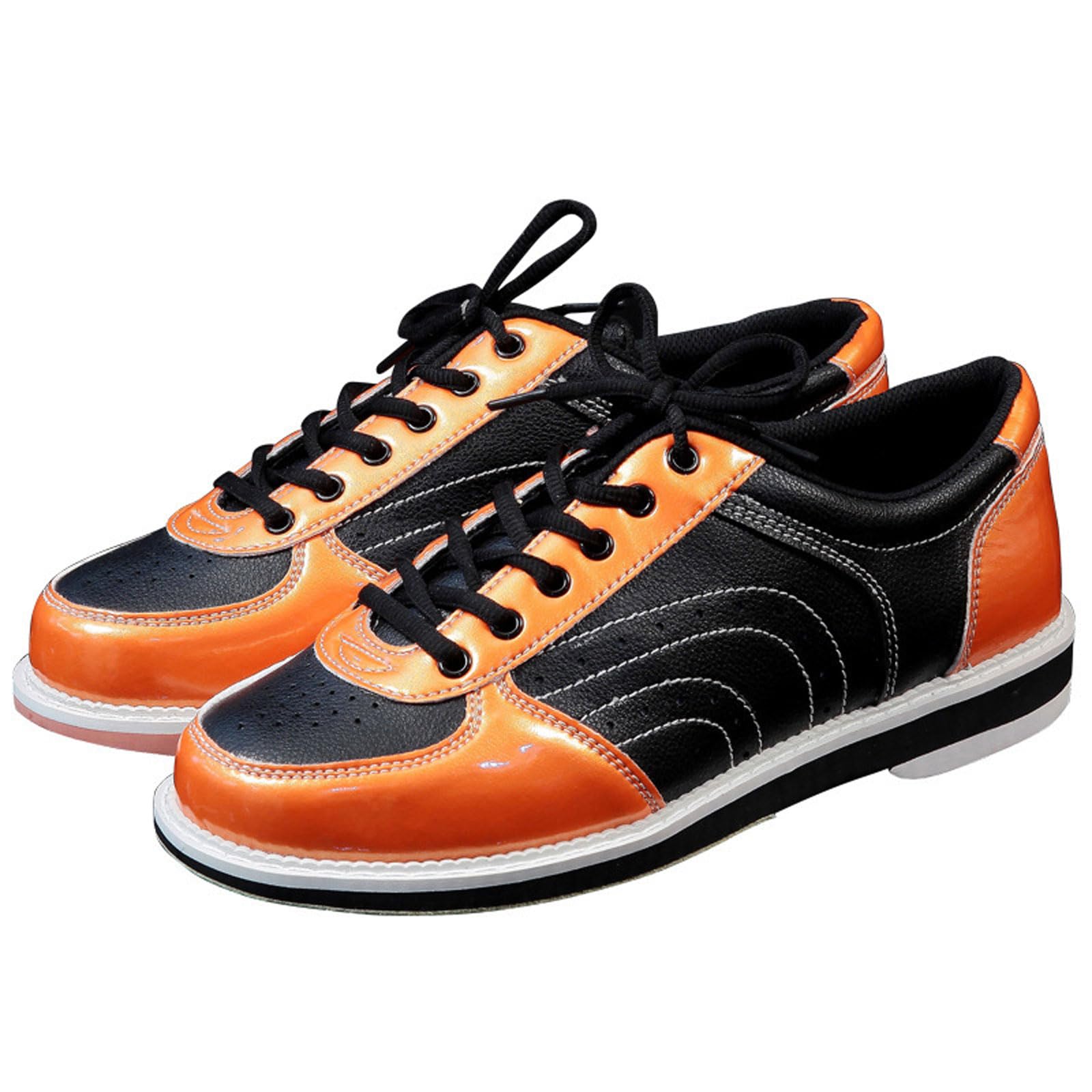 Chaussures De Bowling Unisexe Blissbuilt - Modèles Homme Femme Pro, Cuir Respirant, Antidérapantes, Tailles 29-53, Bleu