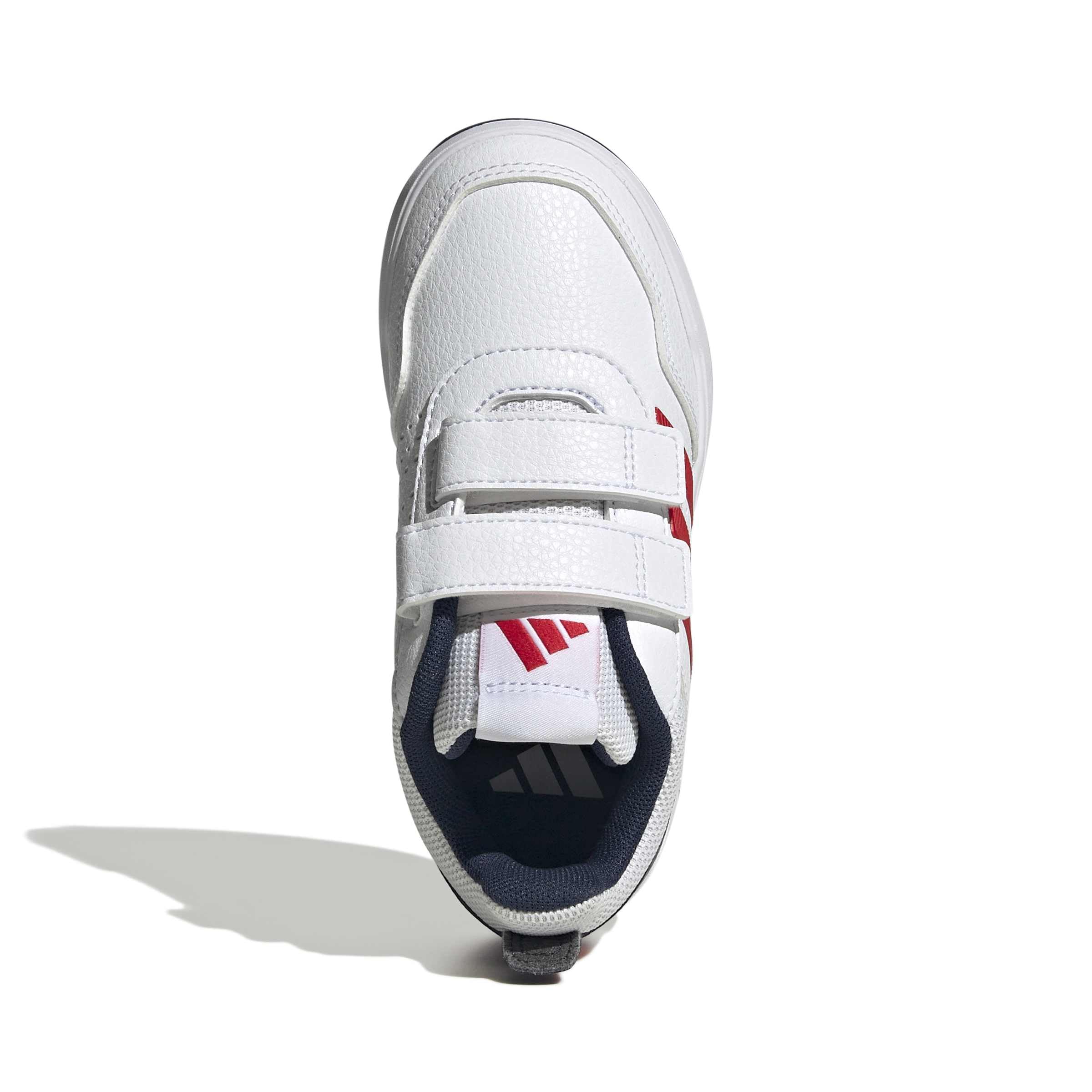 adidas Uniseks - dzieci Tensaur Sport 3.0 Hook And Loop Kids Shoes, ftwr white/collegiate red/collegiate navy, 29 EU