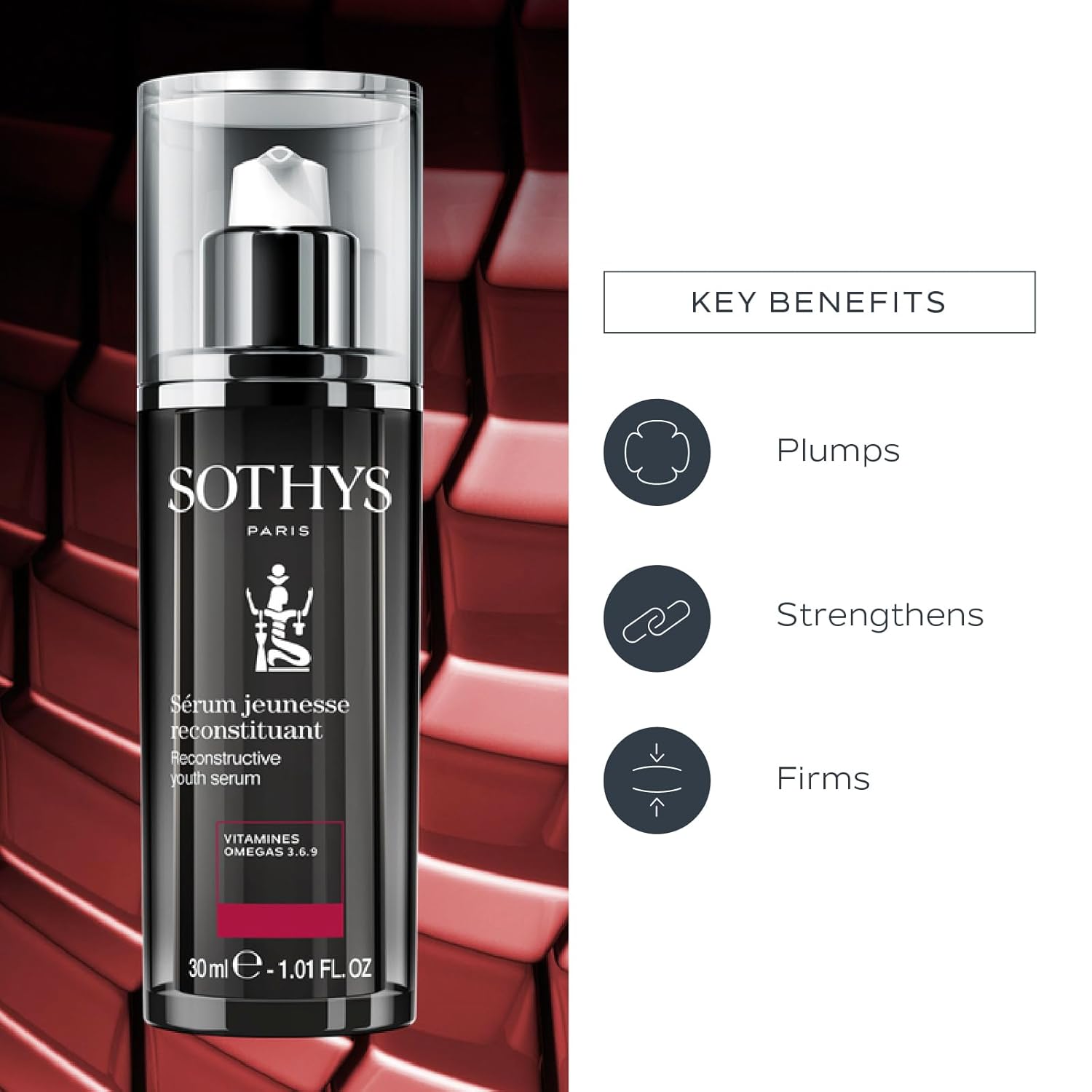 SOTHYS Reconstructive Youth Serum | Face Serum with Vitamins and Hyaluronic Acid for Anti-Aging, Wrinkle Reduction | For All Skin Types - Image 5