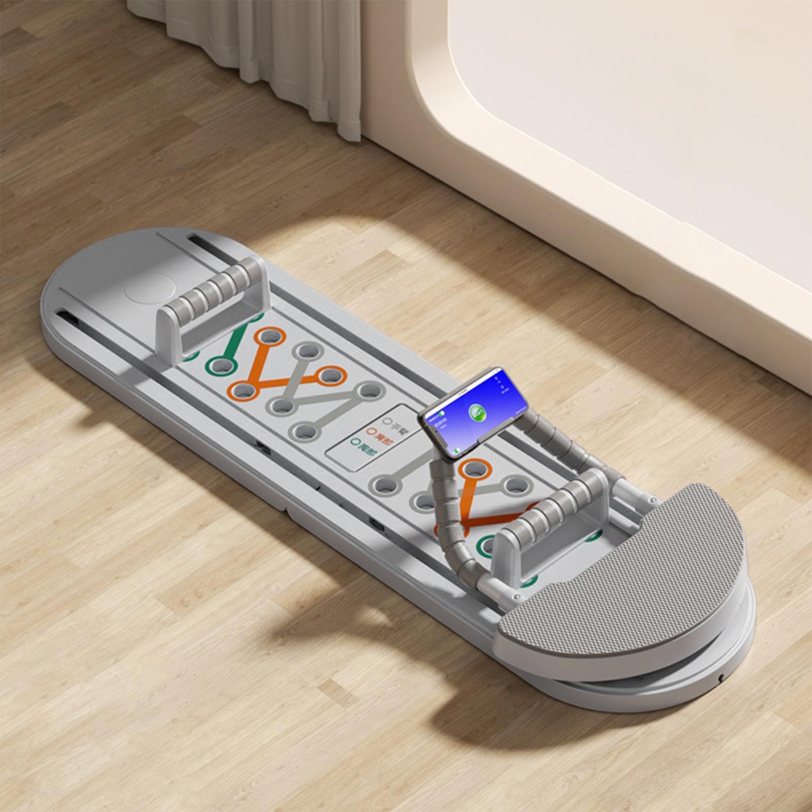 Pilates Board, Pilates Reformer Board, Attrezzatura per l'allenamento del core, Scopo Ab Core Trainer, Tavola pieghevole Pilates, Attrezzatura Pilates, 108x41x75 Cm, Ab Core Trainer per modellare