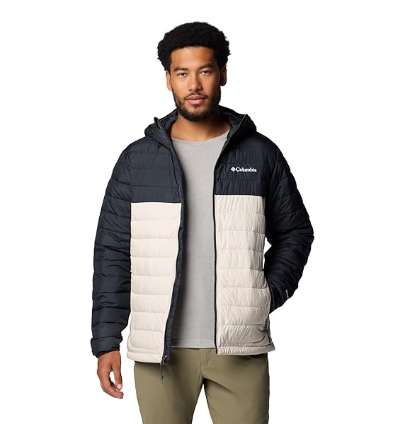 Columbia Powder Lite 2 Hooded Jacket Men's Quilted Jacket (Pack of 1)