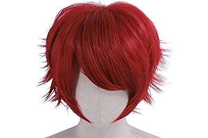 Fiery Red Costume Wig: Embrace the Spirit of Sharon Osbourne