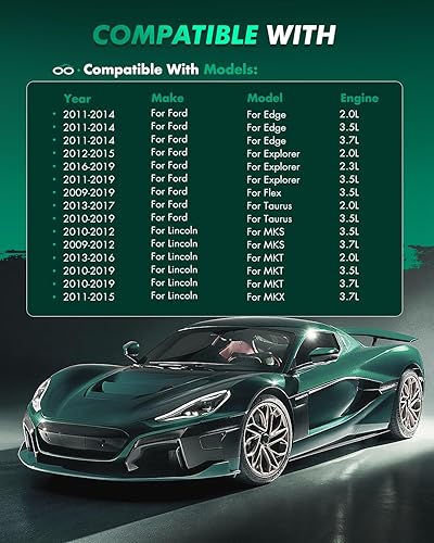 Miniatura 1188 de Kits de frenos y rotores, rotores de freno SCITOO y 8 pastillas de cerámica para 08-12 para Chrysler Town & Country, 08-12 para Dodge Grand Caravan