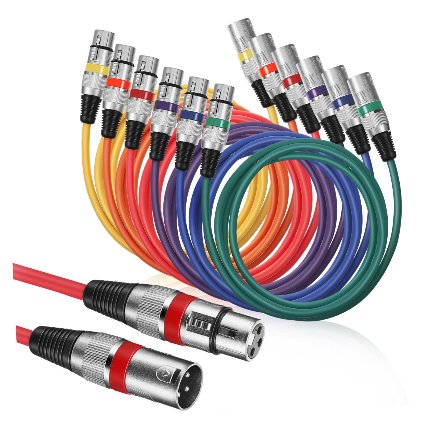 Cavo Microfono Xlr Maschio-femmina Cavo Patch Xlr Lunghezza Sufficiente