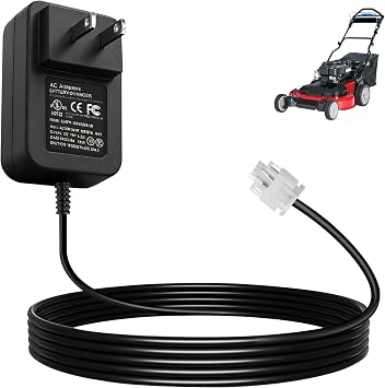 587007101 Mower Battery Charger - by Ohoho - Compatible with Husqvarna 587007101 532190097 PR25Y21RKP 428626 190097, Fits HU725AWDEX HD725E HU675FE XT722FE 12 Volt
