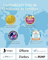 Vista 2 de HelloBaby Monitor de Bebé Mejorado de 5'' con Batería de 30 Horas, 2 Cámaras Pan-Tilt-Zoom, Rango de 1000 pies Monitor de Video y Audio para Bebé