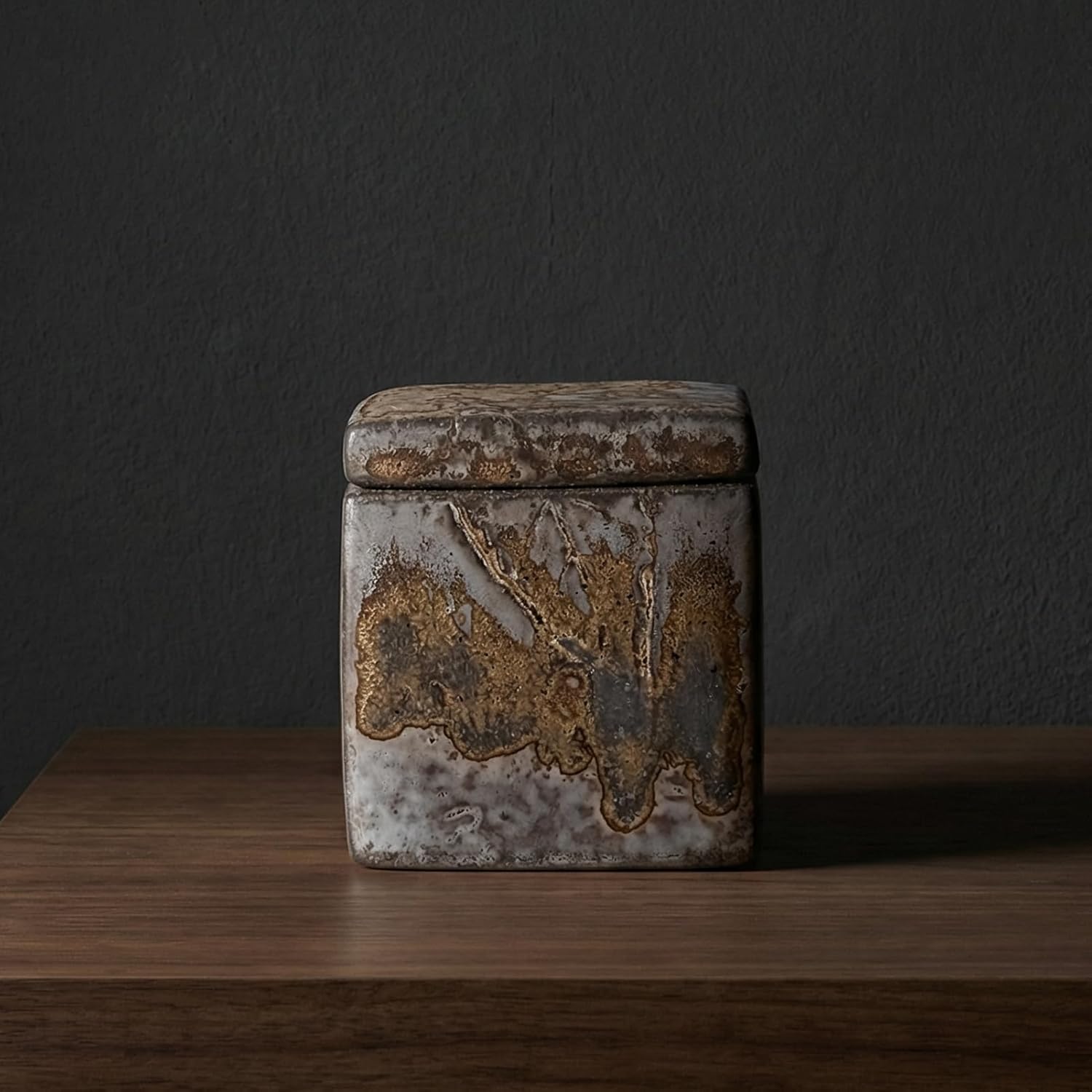 Abooxiu Small Urns for Human Ashes Keepsake 2.76 Inches Mini Urns for Ashes Memorial Small Cremation Urn Ash Keepsake Urns Mini Funeral Burial Decorative Urn for Adult Males Females Pets