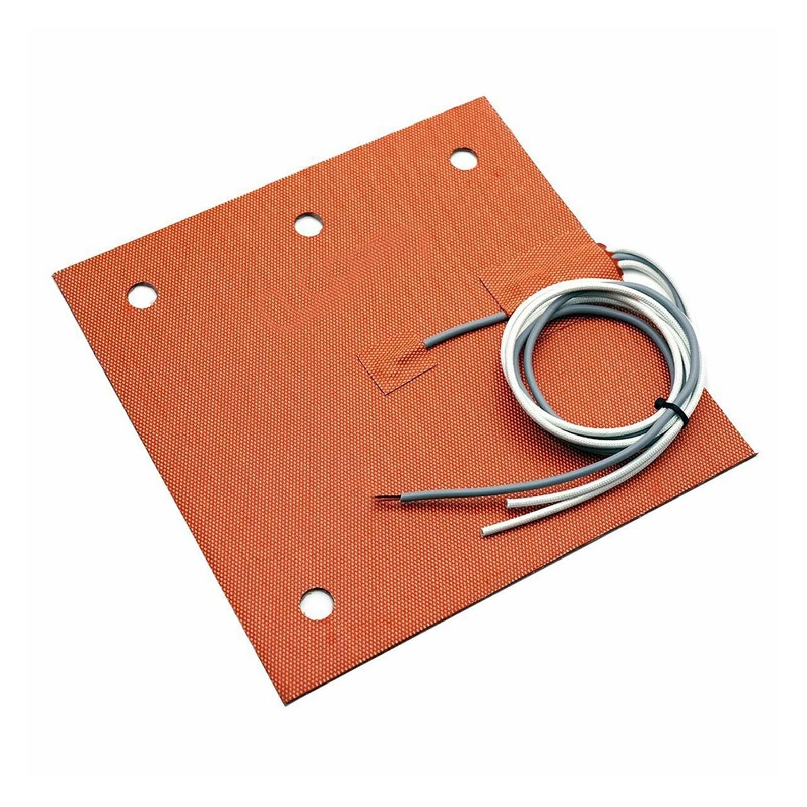 Silikonowa podkładka grzewcza 235 x 235 mm 24 V 250 W 3-punktowe podgrzewane łóżko do drukarek 3D (110v 250W)