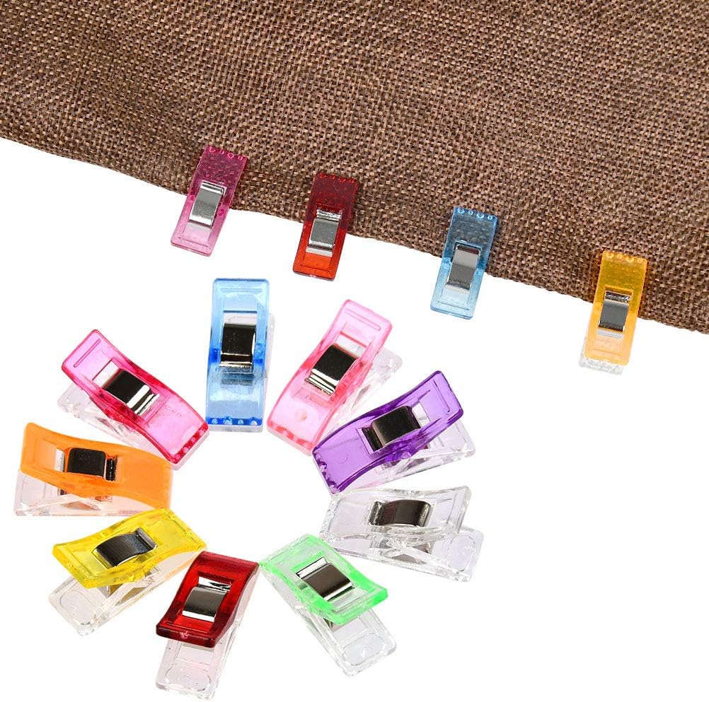 ATPWONZ Sewing Measuring Tools Kit with 5 in 1 Sliding Gauge, Multipurpose Sewing Clips, Triangle Chalks for Sewing Notions & Accessorie, Sewing Beginner Work