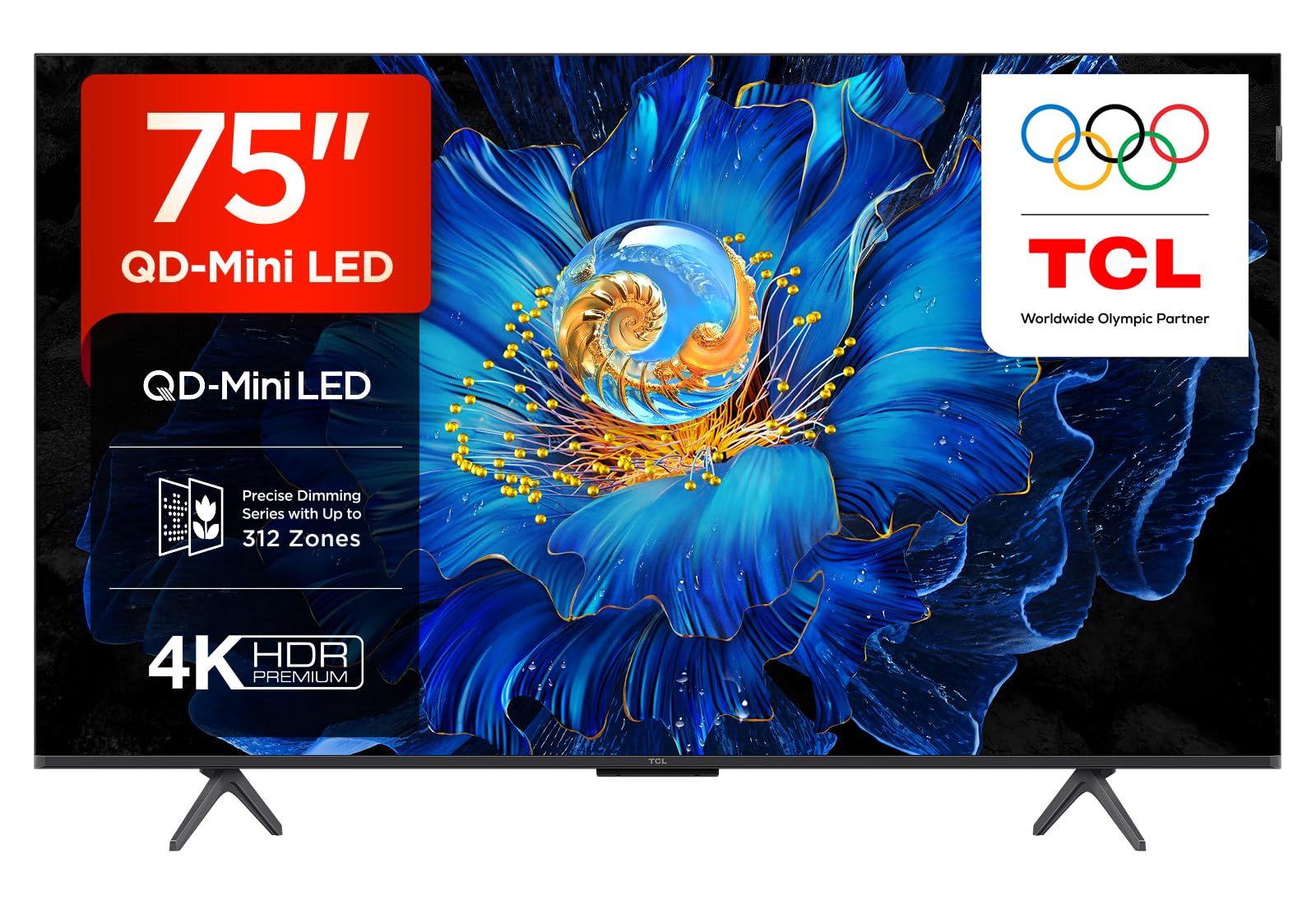 TCL 75C61KS – Smart TV QD‑Mini LED 4K HDR10+ da 75", Google TV