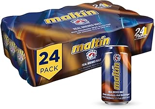 Maltin Polar Non-Alcoholic Malt Beverage – Natural Cane Sugar Drink (24-Pack)