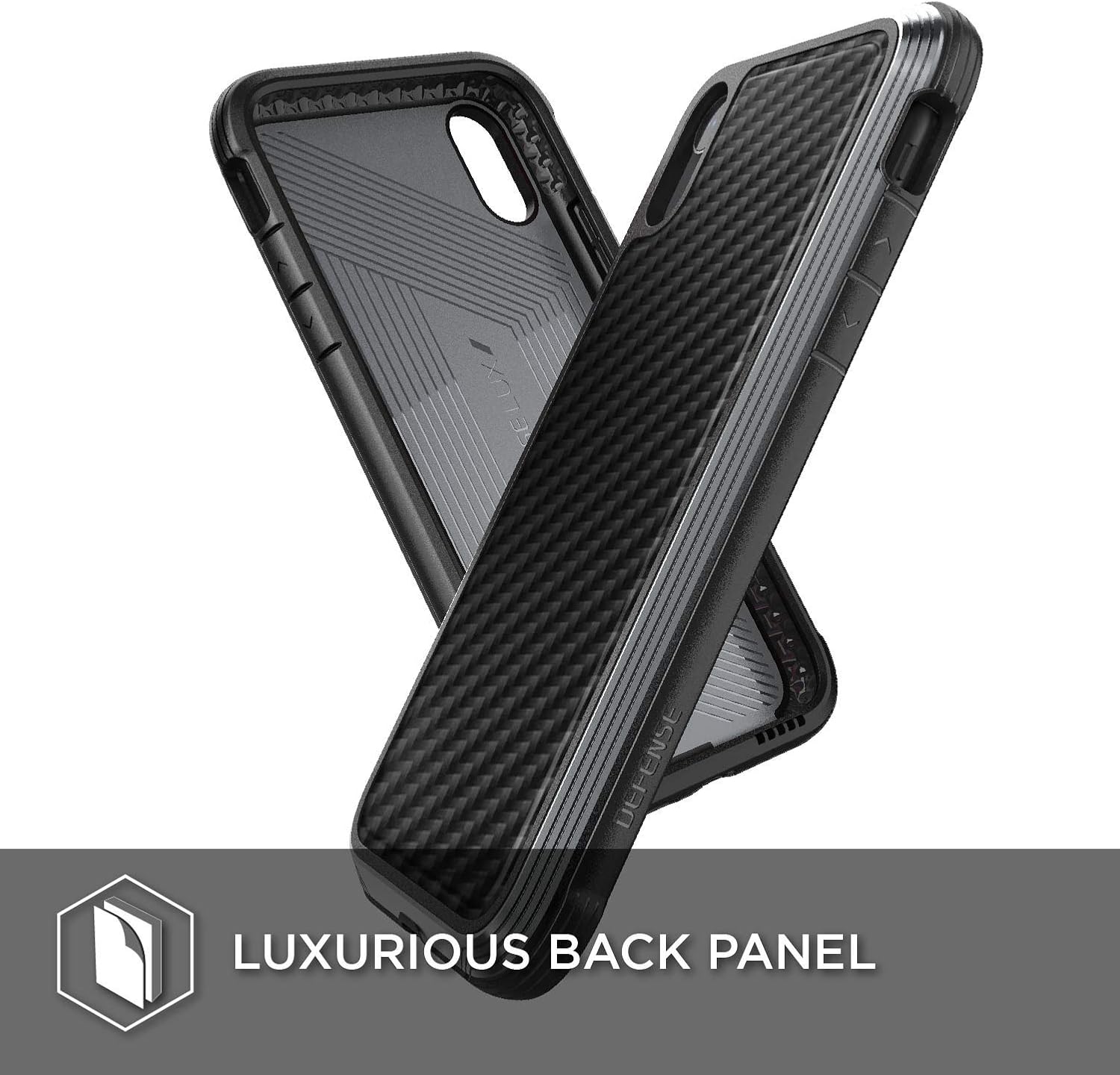 Limited Stock X-Doria Defense Lux, Compatible with Apple iPhone XR - Military Grade Drop Tested, Anodized Aluminum, TPU, and Polycarbonate Protective Case for Apple iPhone XR, (Black Carbon Fiber) Exclusive Discount 80% Offer X-Doria Defense Lux, Compatible with Apple iPhone XR - Military Grade Drop Tested, Anodized Aluminum, TPU, and Polycarbonate Protective Case for Apple iPhone XR, (Black Carbon Fiber)