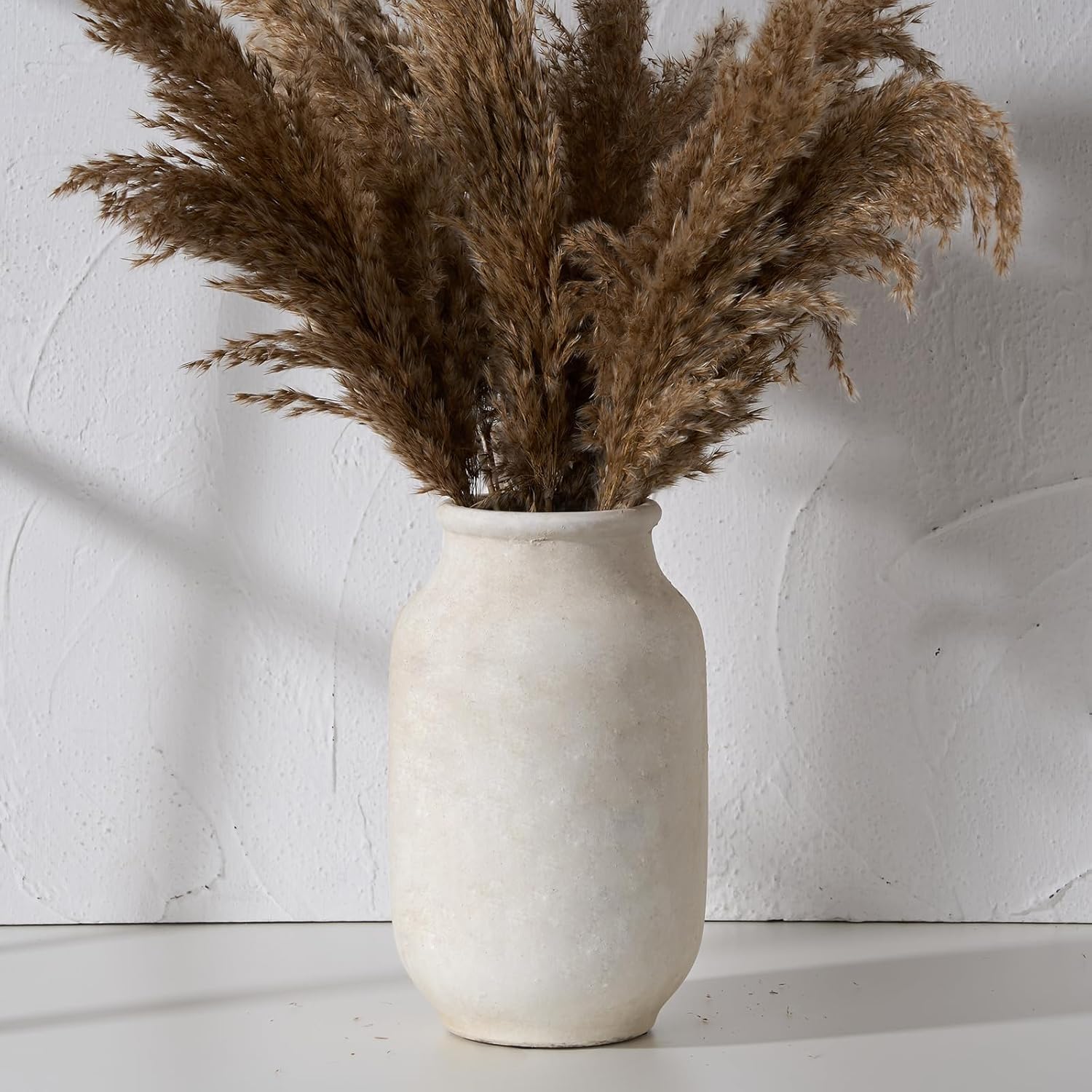 SIDUCAL Rustic 9.5 Inch Ceramic Vase
