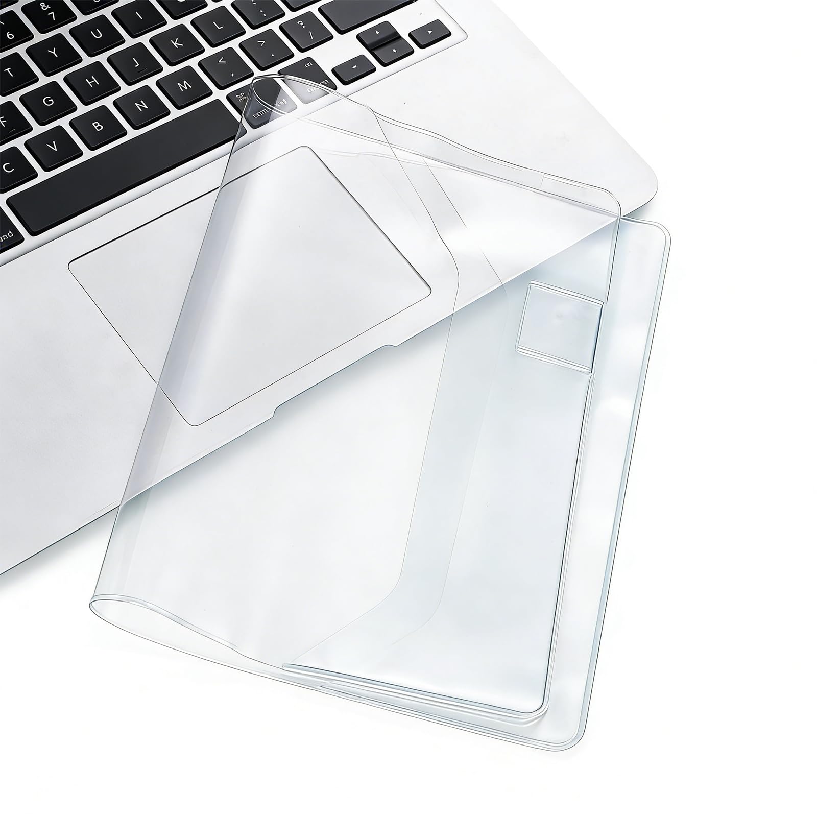 VelvetGlow Okładka A5, Jelly PVC plastikowe okładki na książki, przezroczysta osłona A5, A5midori przezroczysta okładka, A5Stalogy 14 x 20 cm