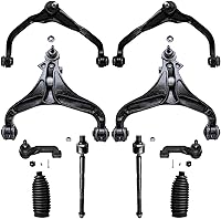 Vista 1066 de Detroit Axle - Kit de suspensión frontal de 10 piezas para Dodge Avenger 2008-2014, Chrysler Sebring 2007-2010, 2 brazos de control inferiores, 2