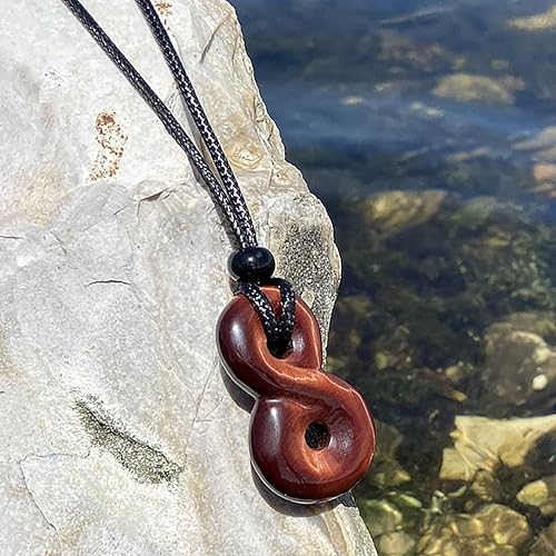 Miniatura 8 de Collar infinito, piedras preciosas auténticas, gemas de meditación, cristales y piedras curativas, regalos espirituales, joyería de yoga, amuletos