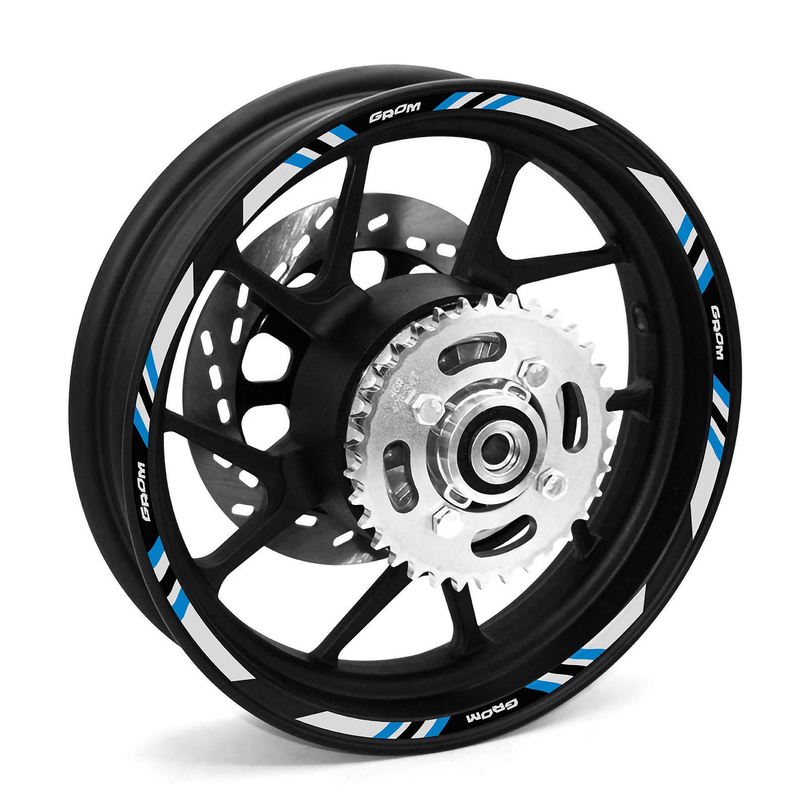 Amazon.com: KETABAO 12 inch Wheel Rim Decals Stickers
