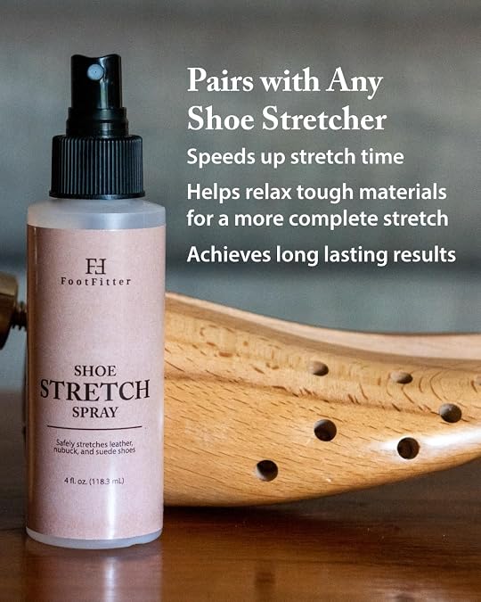 FootFitter Premium Shoe & Boot Stretch Spray, Professional Shoe Softener