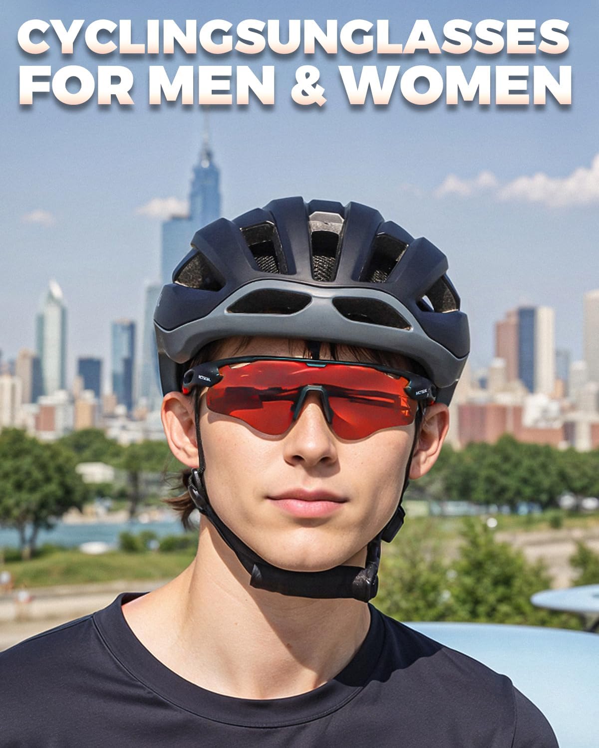 VICTGOAL Cycling Glasses for Men Women with Polarized Lenses UV Protection Cycling Sunglasses TR90 Frame for MTB Bike Glasses - Image 7