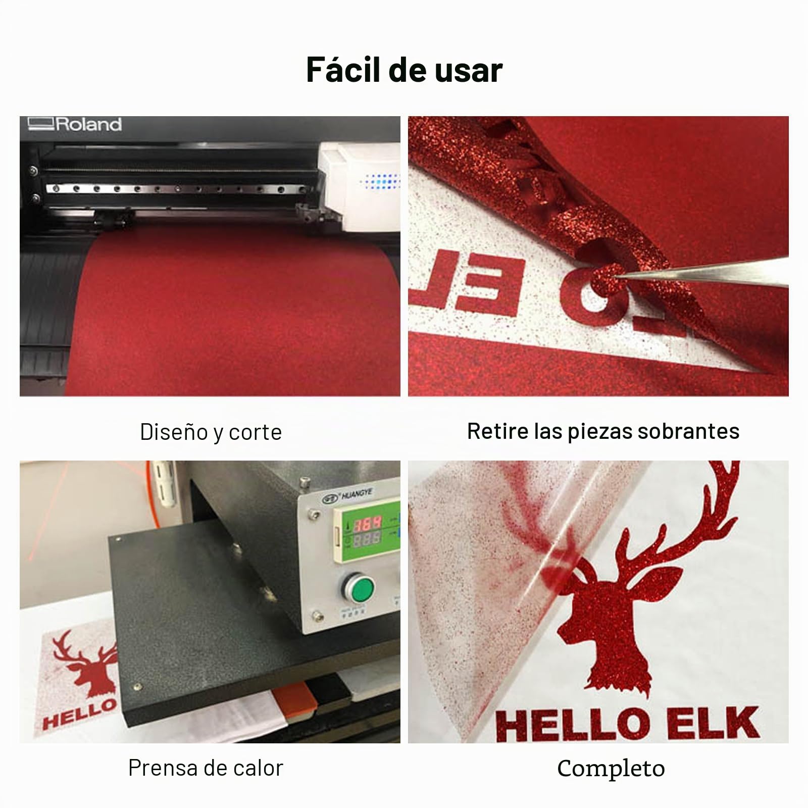 MXTIMWAN 10 Hojas Vinilo Textil Termoadhesivo, 30,5 x 21 cm Vinilo para Textil, Vinilo Permanente - Flex Termoadhesivas para Camisetas, Sombreros, Manualidades (10 Colores)