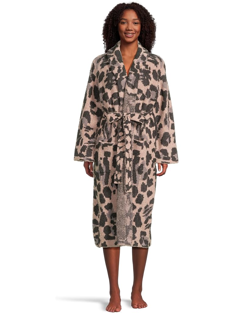Multi Barefoot Dreams Cozychic ® Exploded Leopard Adult Robe