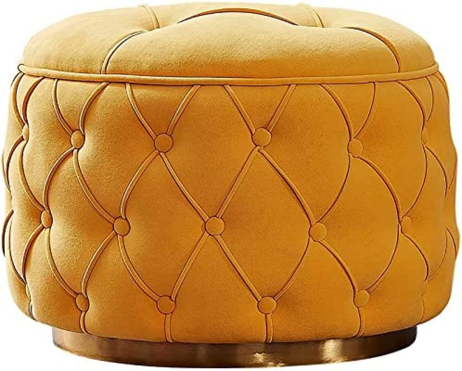 Tabouret de Rangement Moderne en Velours pour sublimer votre salon