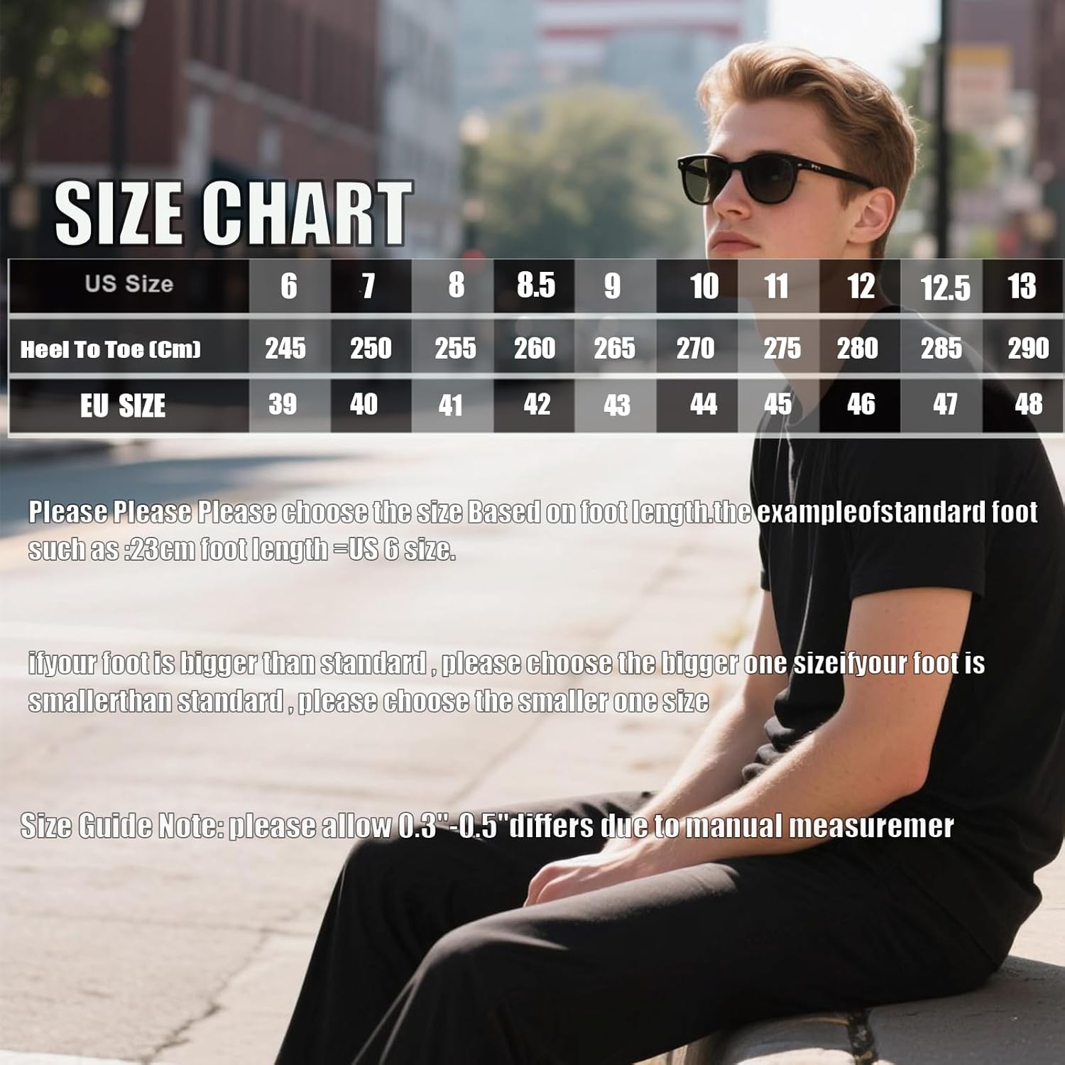 Men'S Genuine Leather Platform Combat Boots Fashion Lace Up Side Zipper Lug Sole Non-Slip High Top Motorcycle Boots Comfort Outdoor Waterproof Soft Sole Work Ankle Booties - Image 2