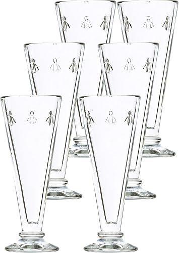 La Rochere Bee Champagne Flutes Set/6