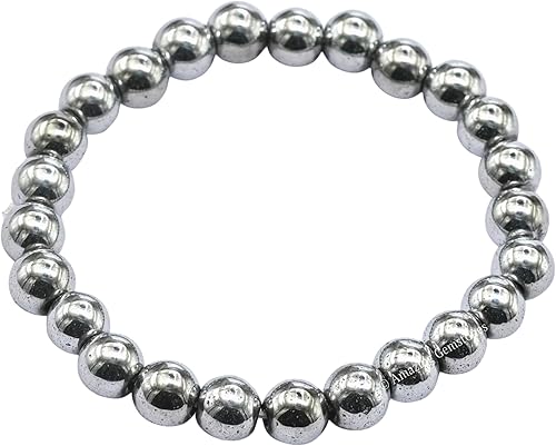 Miniatura 170 de Amazing Gemstone Pulsera de cristal para mujeres y hombres, pulsera de cristal curativo de protección, pulsera elástica con cuentas de piedras