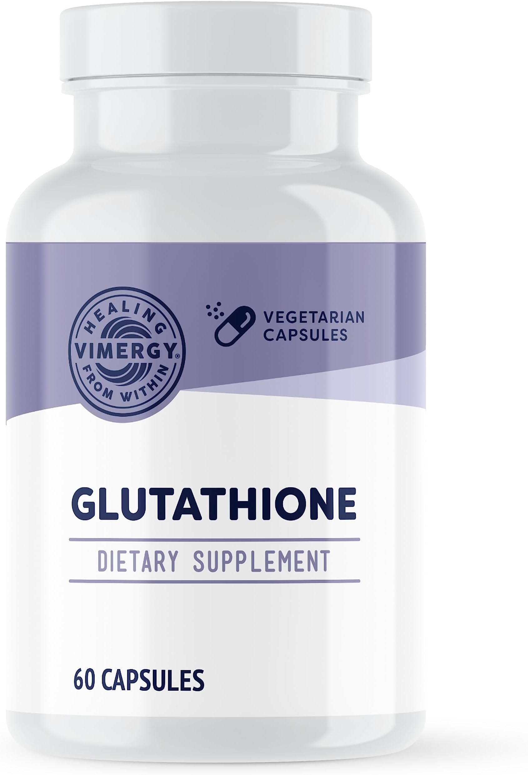 Glutathione – Supports Liver Detox* – Superfood for Cellular Health & Antioxidant Support* – Kosher, Vegan & Gluten-Free – 60 Capsules