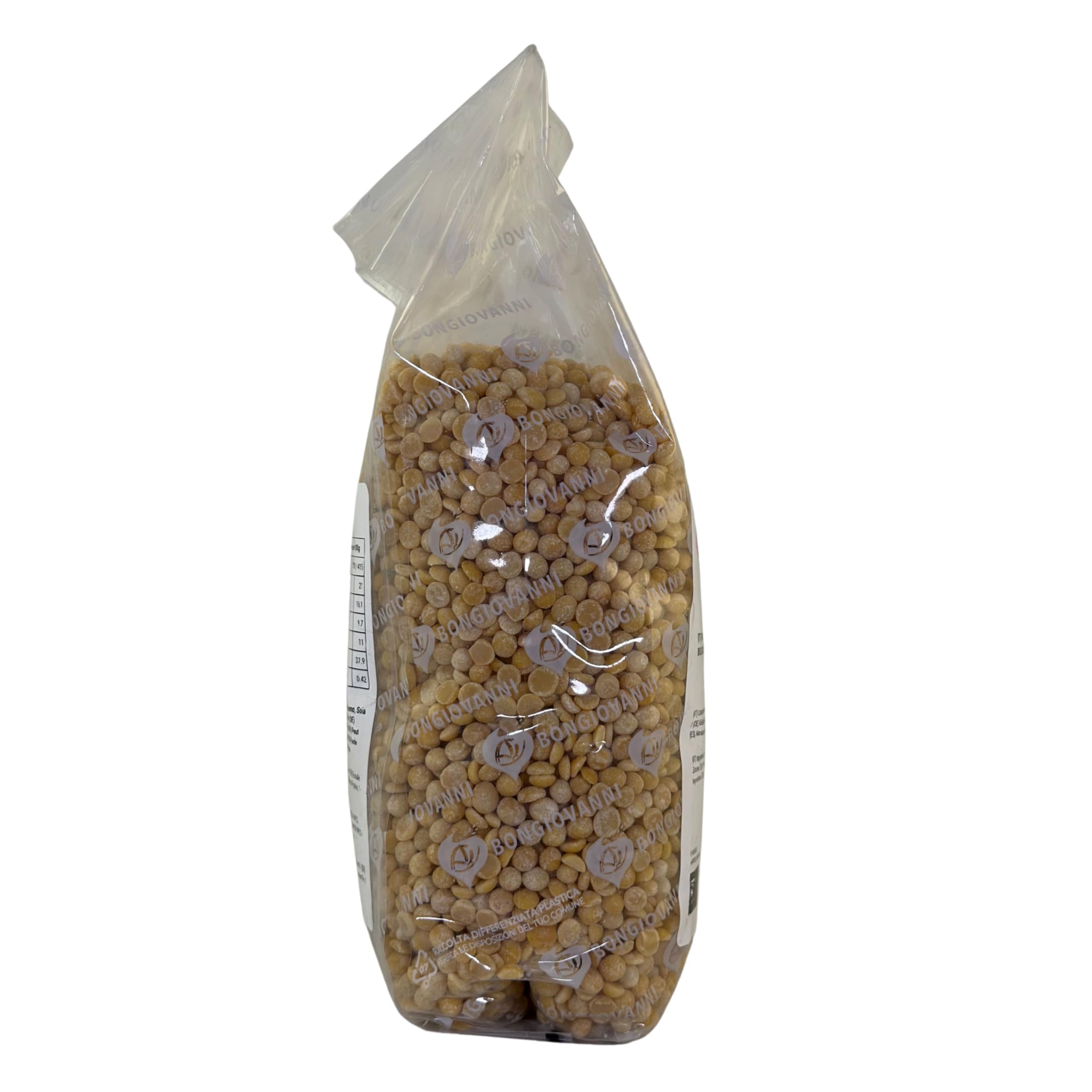 Bongiovanni Bontà Naturali Soja orgánica de Italia, pelada, 1 kg