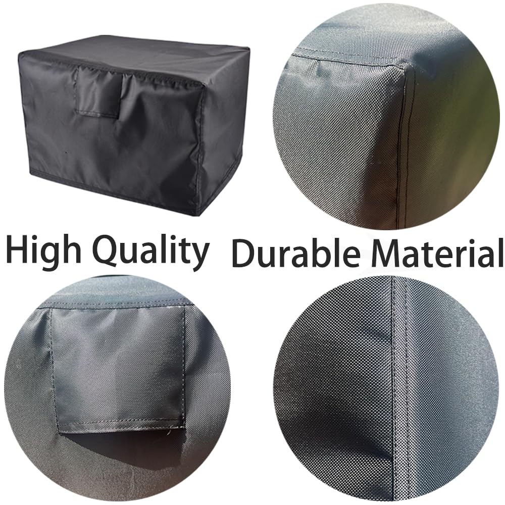 Cubierta para hoguera (cuadrada, 36 pulgadas de largo x 36 pulgadas de ancho x 24 pulgadas de alto)